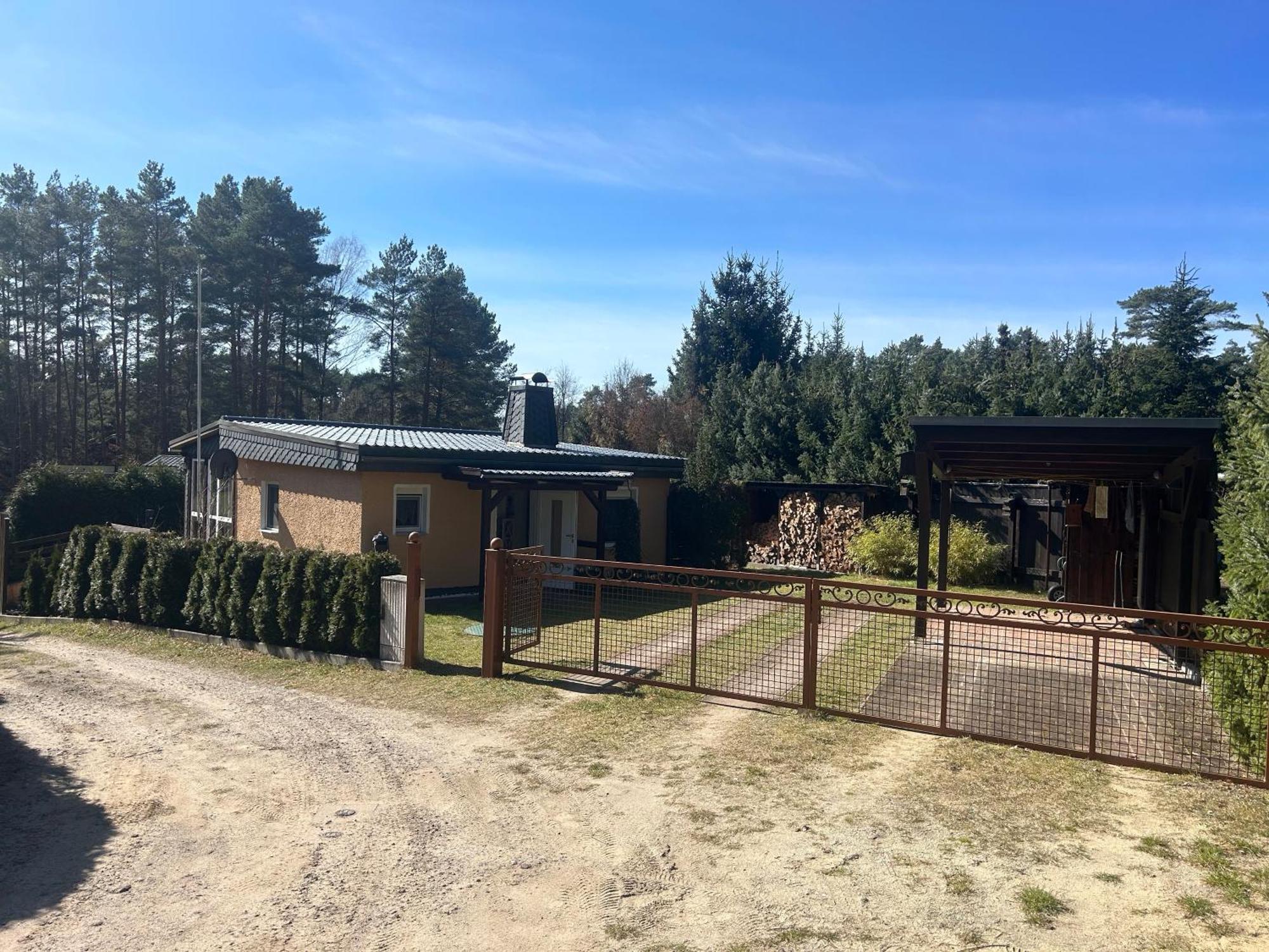 Ferienhaus Fjola Schenkendobern Buitenkant foto